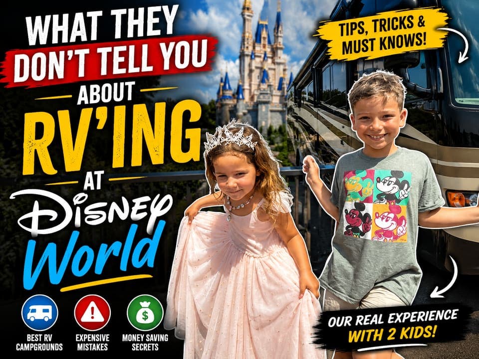 Episode thumbnail: What They Don't Tell You About RV'ing at Disney World
