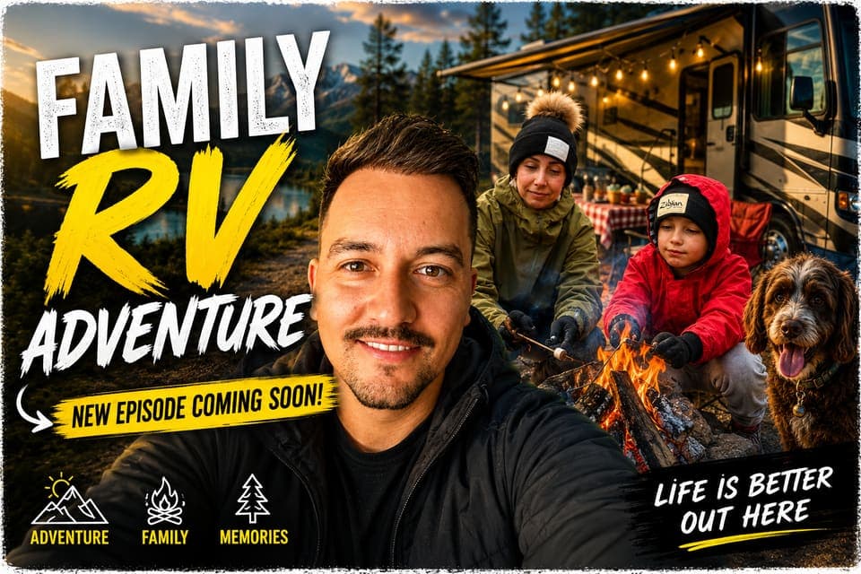 Episode thumbnail: Family RV Adventure, new episode coming soon